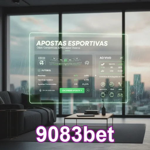 Ilustração de Experimente o aplicativo cassino 9083bet para Android e iOS