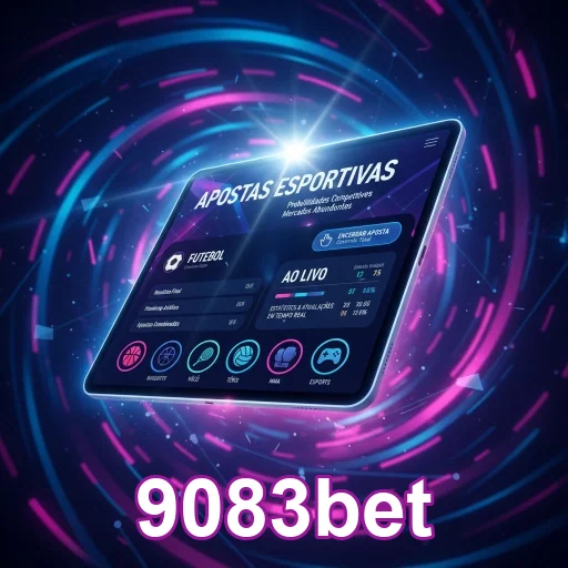 Ilustração de Experimente o aplicativo cassino 9083bet para Android e iOS